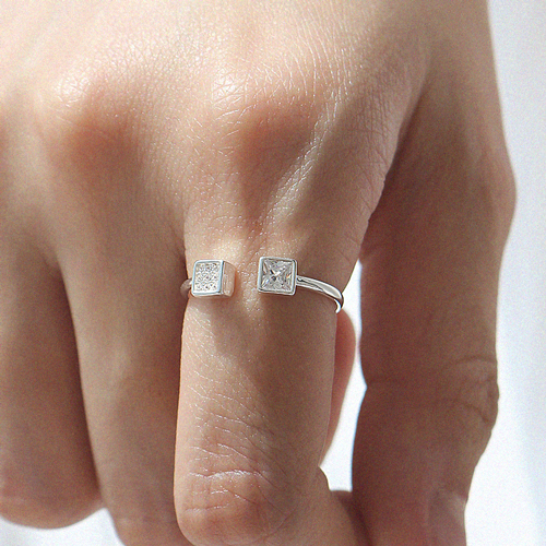 Free summer special price + free shipping★<br> <font color="red">Total 92.5 Silver</font><br> Basic Vian Ring<br> LRA0005