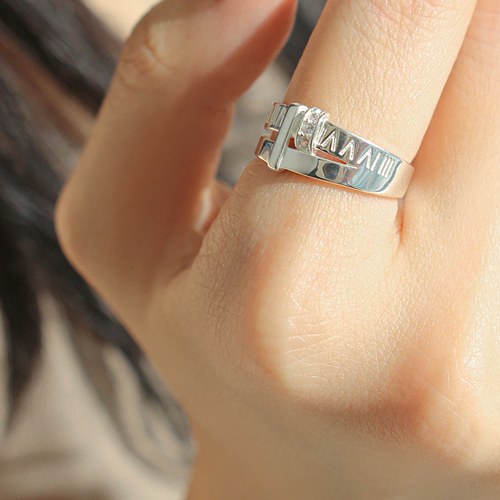 Free summer special price + free shipping★<br> <font color="red">Total 92.5 Silver</font><br> Titania Bold Ring<br> LRA0001
