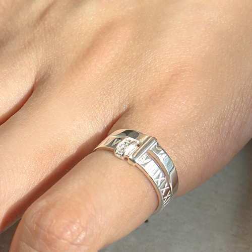 Free summer special price + free shipping★<br> <font color="red">Total 92.5 Silver</font><br> Titania Bold Ring<br> LRA0001