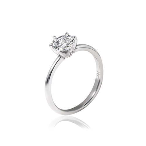Opening special price 57%★Free shipping<br> <font color="red">92.5 Silver+★</font><br> Moissanite diamond Ring<br> RA0681