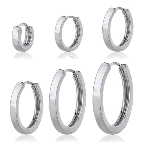 Summer Sale Special + Free Shipping★ <font color="red"><br>14k gold★</font><br> Simple one-touch ring Earring<br> EA1573