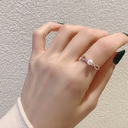 Summer Sale Special + Free Shipping★<BR><font color="red"></font> Bunimoa pearl ring (5mm)<BR> RA0579