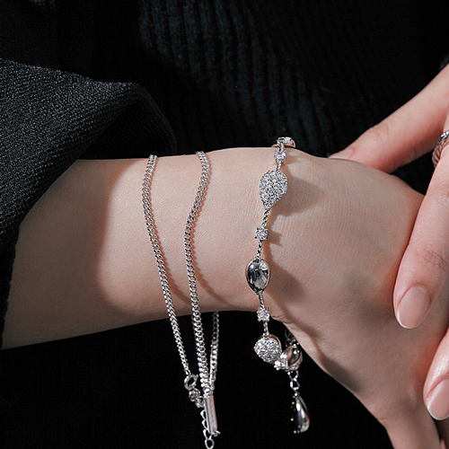 Summer Sale Special + Free Shipping★<br><font color="red"></font> Fiedo Crystal Bracelet<BR> BA0490