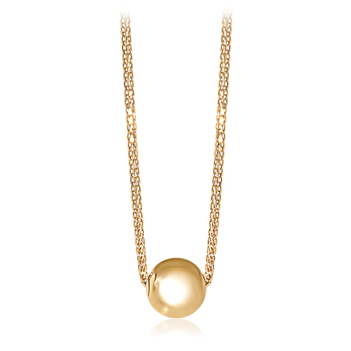 Free shipping★ <font color="green">Made</font> in <font color="red">ITALY</font><br> <font color="red">All 18K gold★<br></font> Sanding chain Necklace<BR> NA0089_B