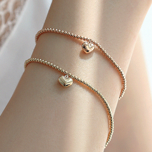 Free shipping★ <font color="green">Made</font> in <font color="red">ITALY</font><br> <font color="red">All 18K gold★<br></font> Belhart bracelet<BR> BA0007_B
