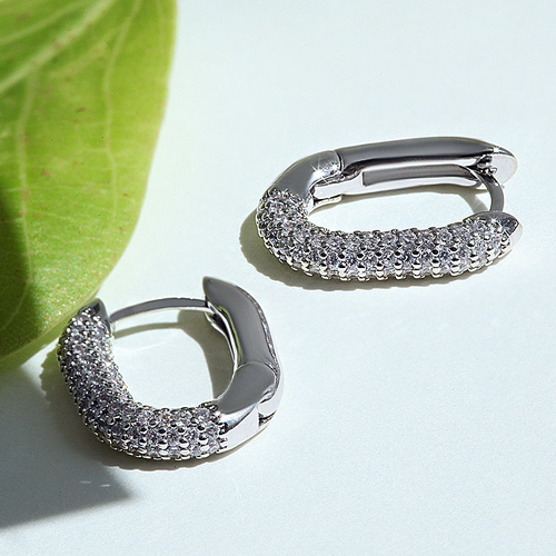 Summer Sale Special + Free Shipping★<br> <font color="red">14k gold★</font><br> Ernel One Touch Ring Earring<br> EA2244