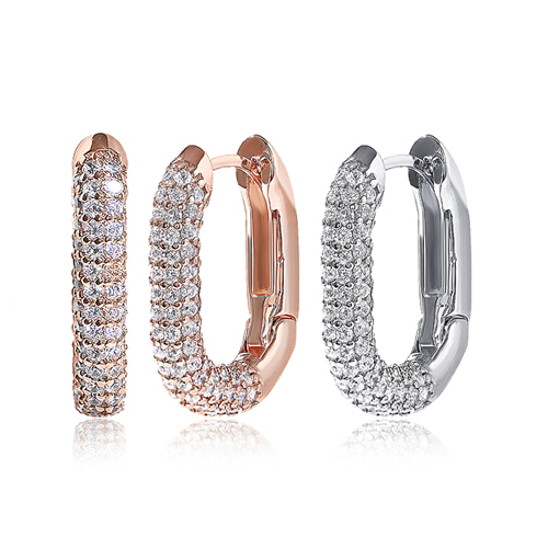 Summer Sale Special + Free Shipping★<br> <font color="red">14k gold★</font><br> Ernel One Touch Ring Earring<br> EA2244 Korea