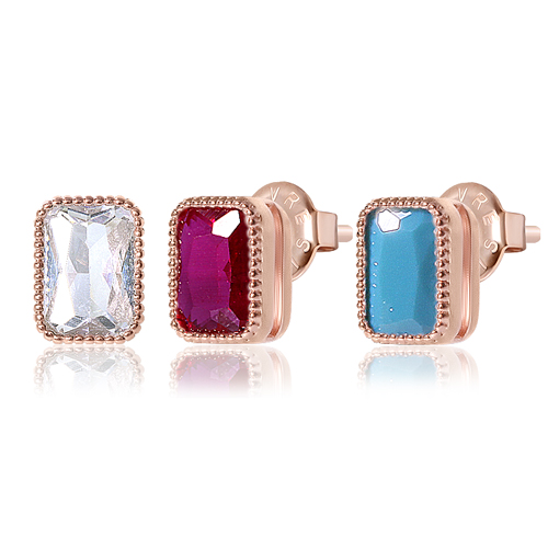 Summer Sale Special + Free Shipping★<br> <font color="red">14K★</font><br> Mel Mini Square Earring<br> EA2899 Korea