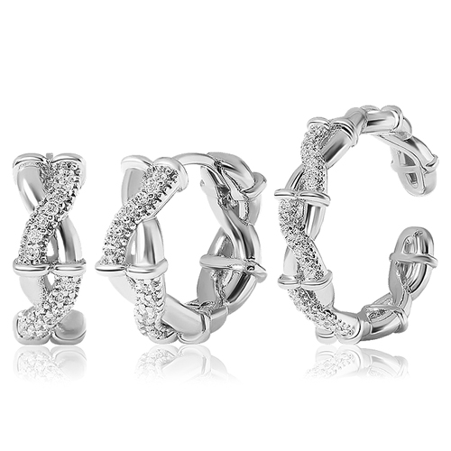 Summer Sale Special + Free Shipping★<br> <font color="red">Today only! 90,000 won off 14K★<br> Earring/Ring SET</font><br> Ronar Twi SET SET0454
