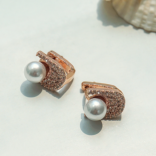 <font color="red">New Arrivals 50% Summer Sale Special + Free Shipping★</font><br> 92.5 Silver★<br> Blosa One-Touch Hook Earring<br> EA0083_A