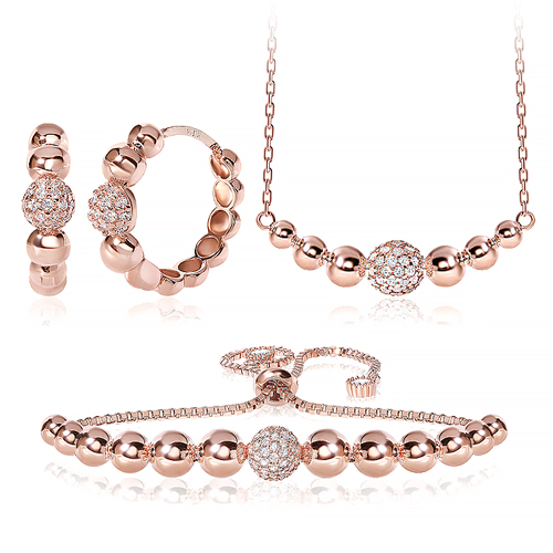 Summer Sale Special + Free Shipping★ <font color="red"><br>Earring/Necklace SET<br> 14k ★<br></font> Oberon SET SET0117
