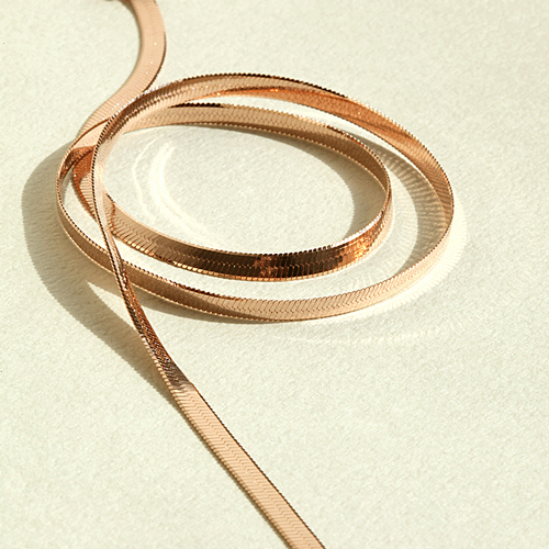 Summer Sale Special + Free Shipping★<br> <font color="red">Total 92.5 Silver</font><br> Penne Snake Necklace<br> NA0324