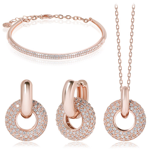 Summer Sale Special + Free Shipping★ <font color="red"><br>14k ★</font><br> Earring/Necklace/Ring SET<br> Able SET SET0126