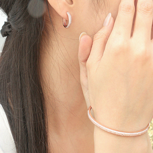 Fall in SALE + Free Shipping<br> <font color="red">14k 75% today only<br> Earring/bracelet SET</font><br> 3SIZE Herba SET SET0455