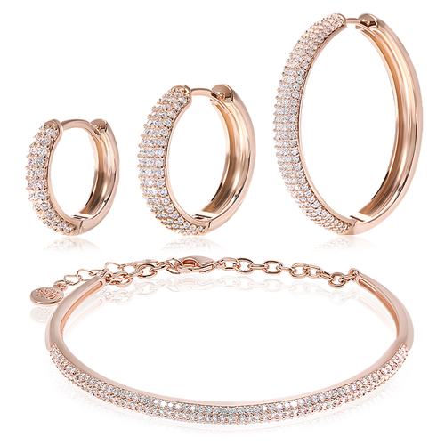 Fall in SALE + Free Shipping<br> <font color="red">14k 75% today only<br> Earring/bracelet SET</font><br> 3SIZE Herba SET SET0455