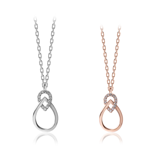 Summer Sale Special + Free Shipping★<br> <font color="red">14K★</font><br> Idil Crystal Necklace<br> NA0460