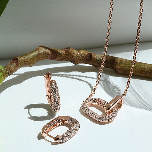 Summer Sale Special + Free Shipping ★ <font color="red">14k★<br> Earrings/Necklace</font><br> Ernel SET SET0115