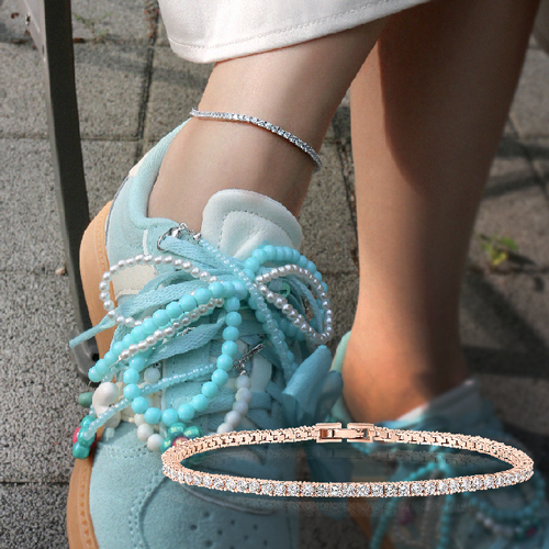 Summer Sale Special + Free Shipping★<br><font color="red"></font> Manet chain anklets<br> ABA0001_A