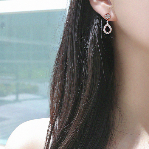 Summer Sale Special + Free Shipping★ <font color="red"><br>14K★</font><br> Eloshine Olive Earring<br> EA3149