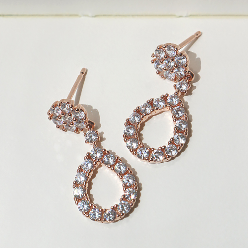 Summer Sale Special + Free Shipping★ <font color="red"><br>14K★</font><br> Eloshine Olive Earring<br> EA3149