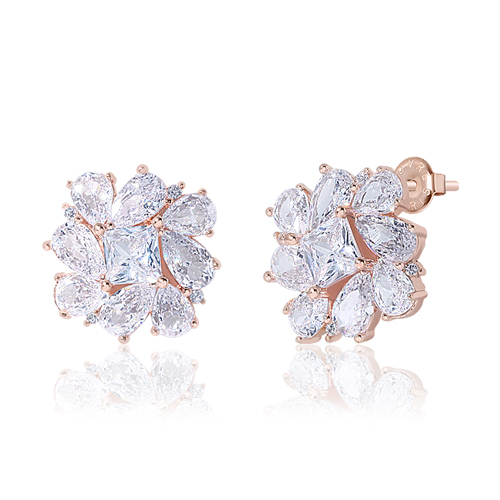 Summer Sale Special + Free Shipping★<br> <font color="red">14K★</font><br> Karel Crystal Earrings<br> EA3167