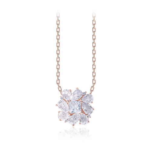 Summer Sale Special + Free Shipping★<br> <font color="red">14K★</font><br> Karel Crystal Necklace<br> NA0646
