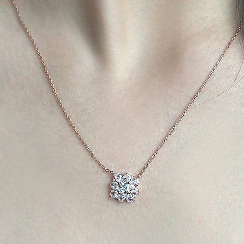 Fall in SALE + Free Shipping★<br> <font color="red">14K★</font><br> Karel Crystal Necklace<br> NA0646