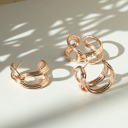 Fall in SALE + Free Shipping★ <font color="red"><br>14K★</font><br> Earring/Ring SET<br> Sabrina SET SET0480