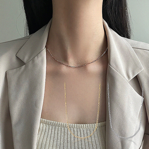 Fall in SALE + Free Shipping★<br> <font color="red">14K★</font><br> Freya chain Necklace<br> NA0666