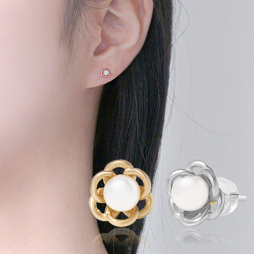 Free shipping★<br> <font color="red">Total 10K Gold★</font><br> Ramune Flower Mini Earring<br> EA0002_R